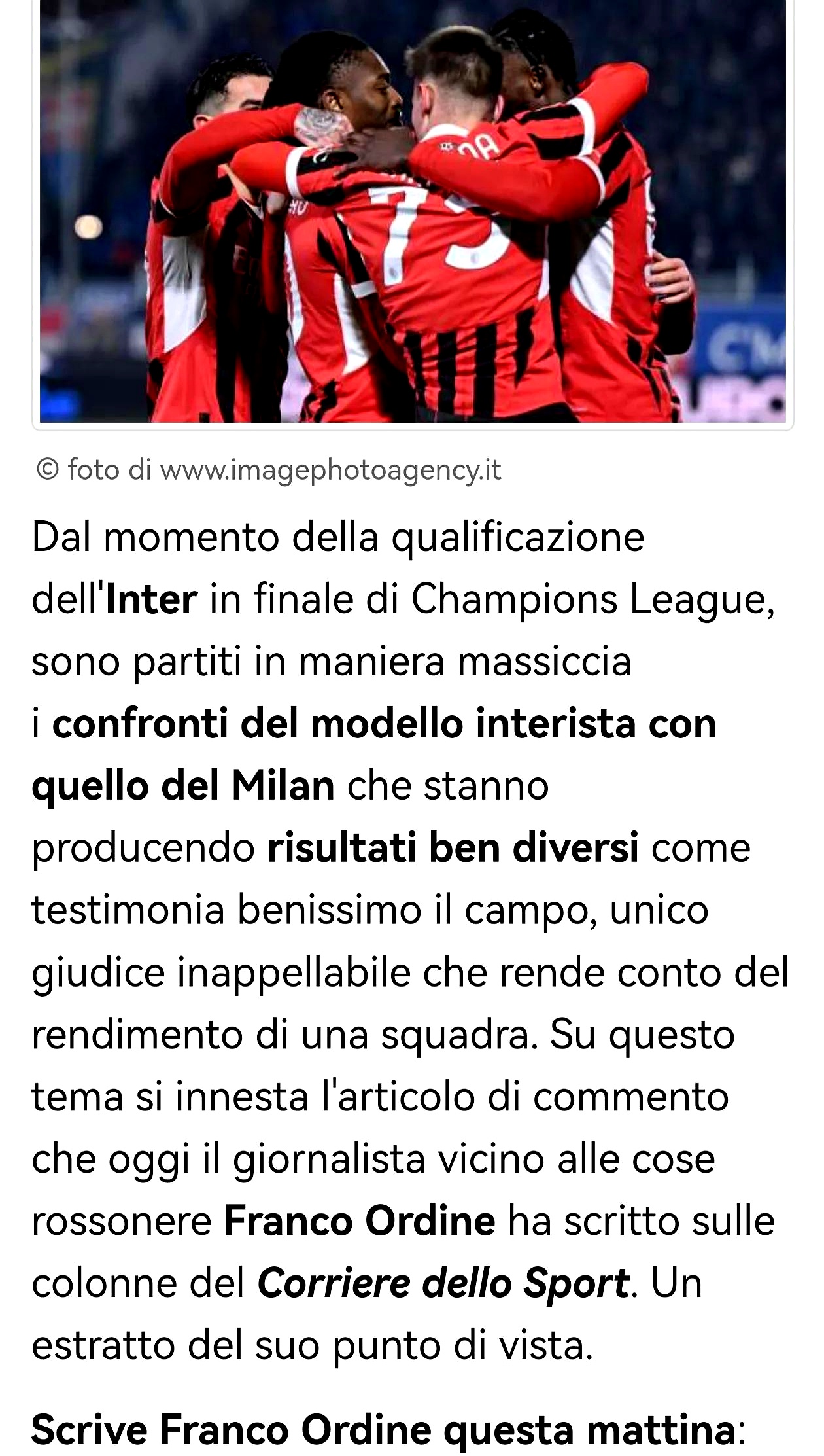 AC米兰连胜走势终止，球队调整战术的简单介绍