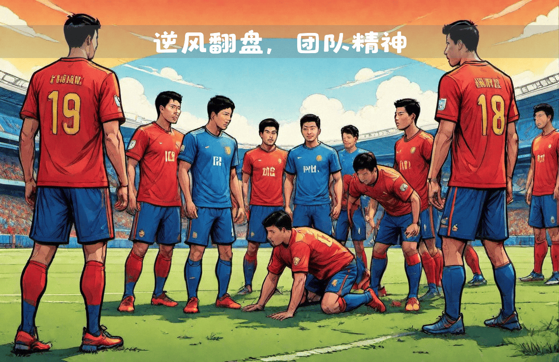 球队在比赛中展现团队合作力,获得胜利 球队在比赛中展现团队合作力,获得胜利