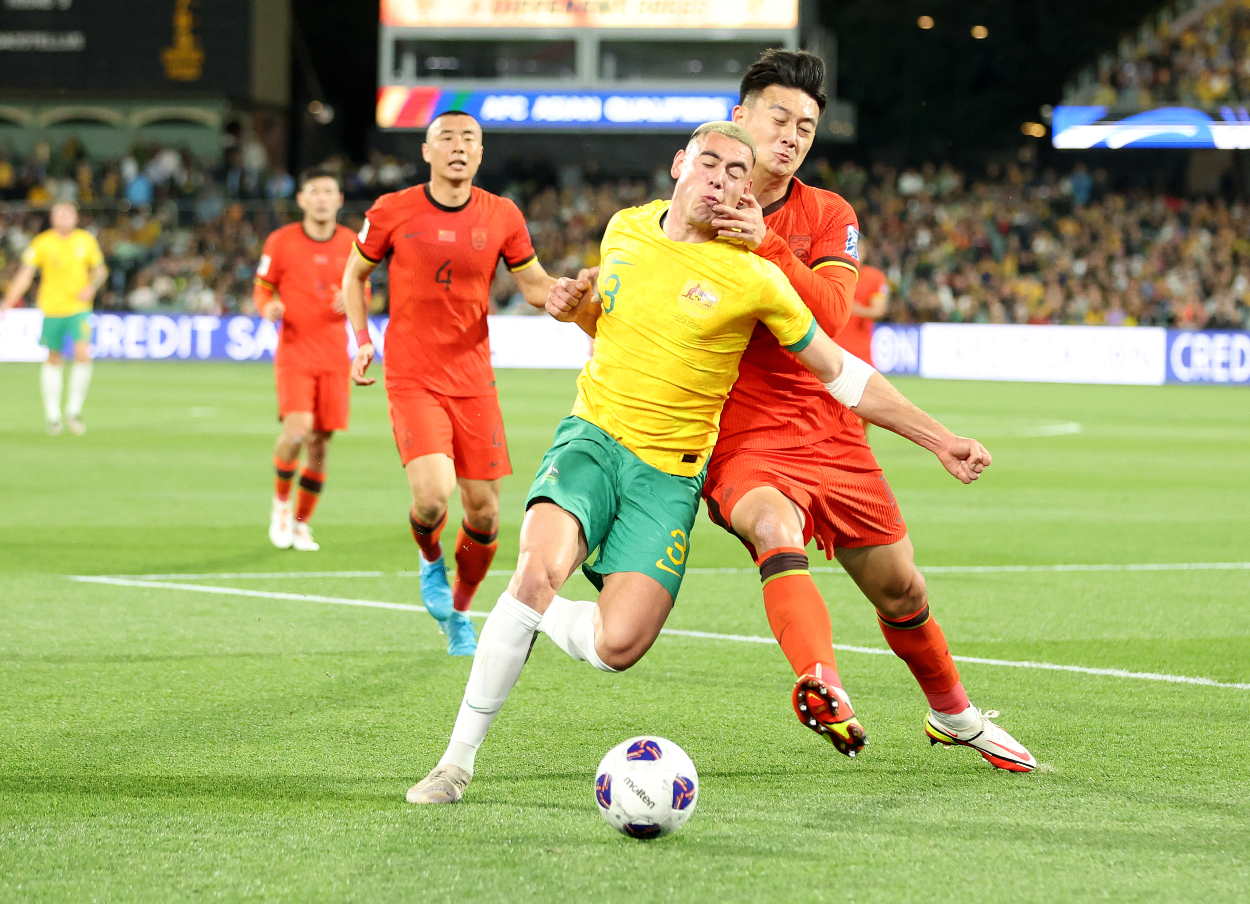 澳大利亚队在比赛中实现逆袭！